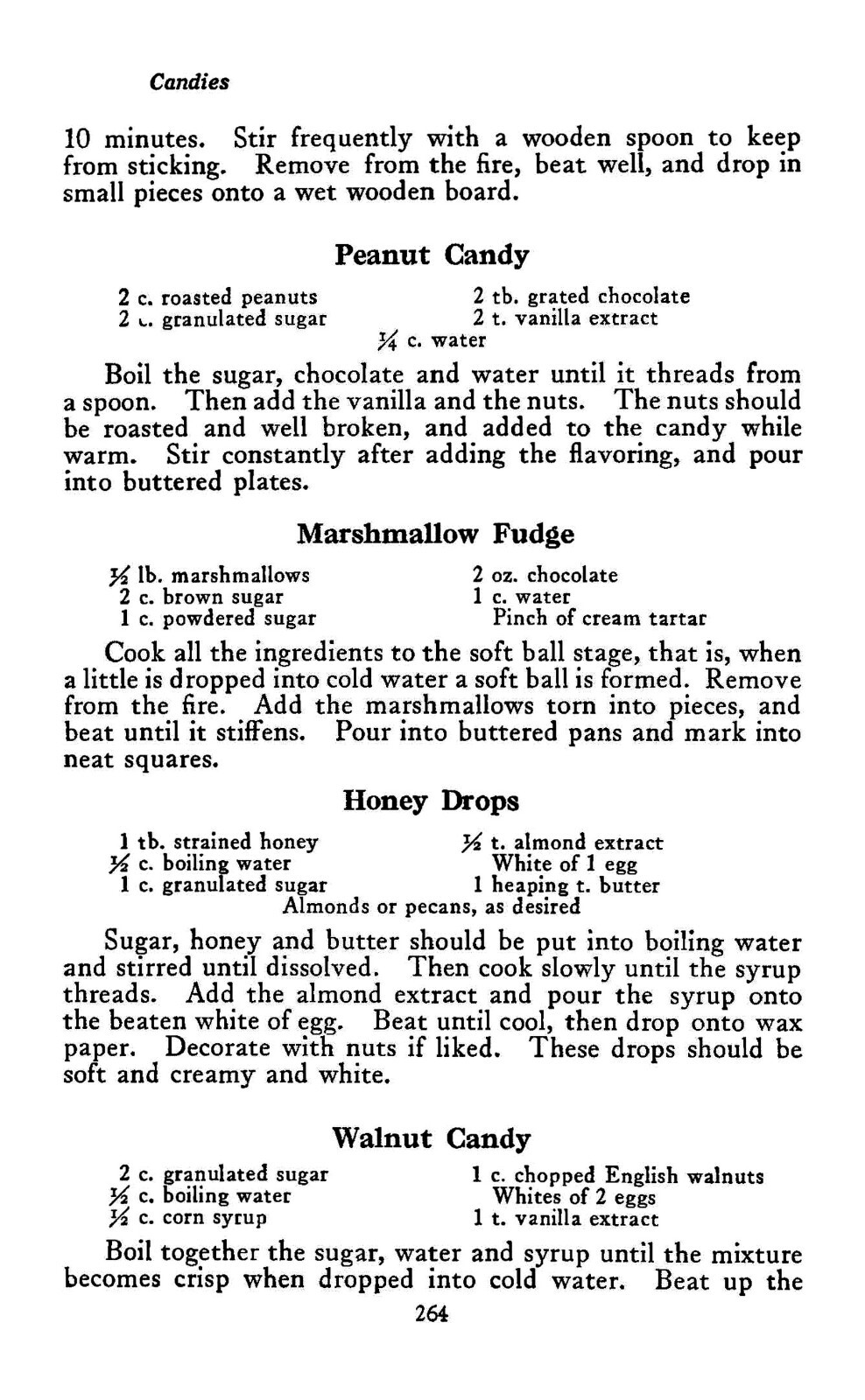 1914 Culinary Echoes From Dixie Cook Book 282 Pages