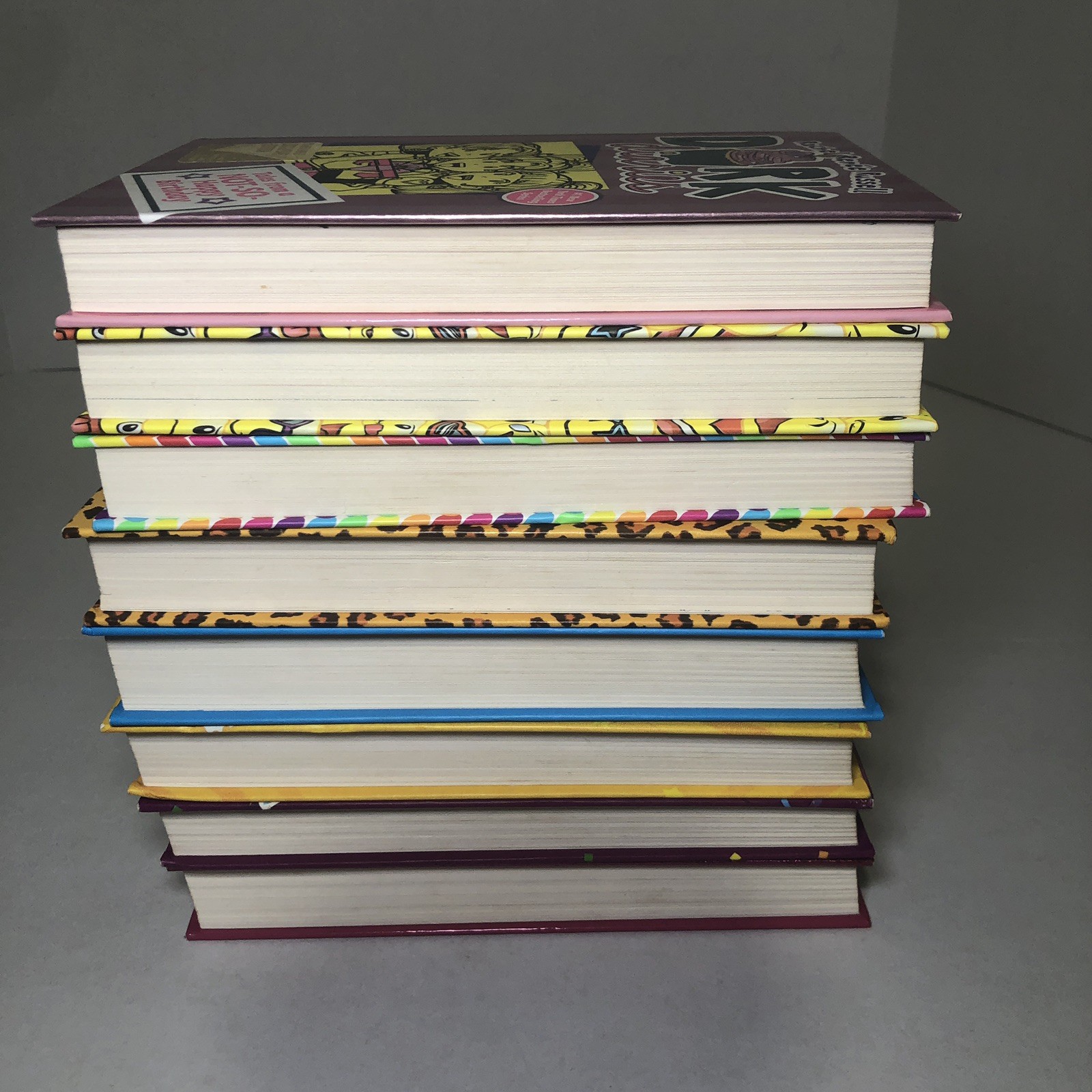 Lot 8 Dork Diaries by Rachel Renee Russell Hard Cover Exclusive Edition