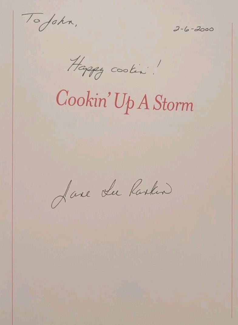*SIGNED* COOKIN’ UP A STORM: THE LIFE AND RECIPES OF ANNIE JOHNSON