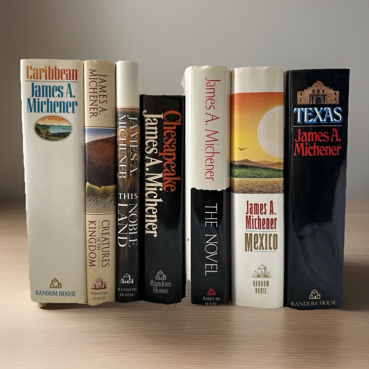 VINTAGE James A. Michener Lot/7 Hardcover Books Dust Jacket *ALL FIRST EDITIONS*