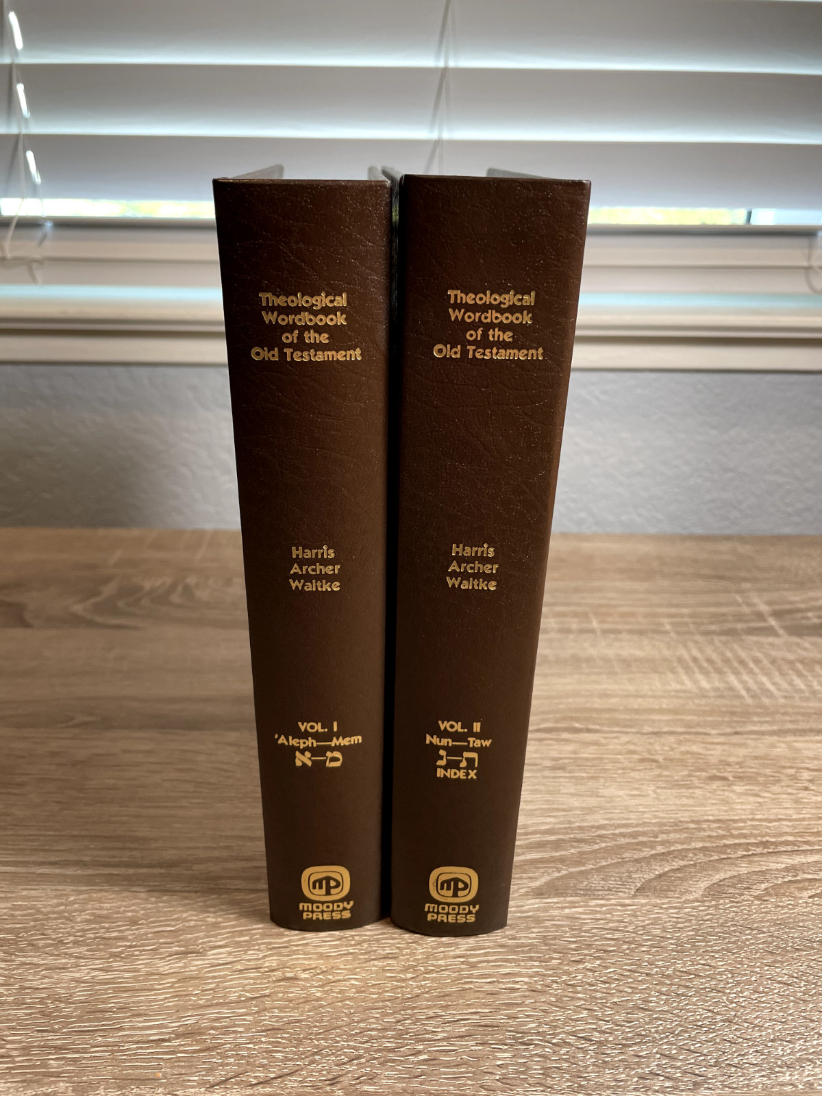 Theological Wordbook of the Old Testament (Vol. 1 & 2) by R. Laird Harris et al