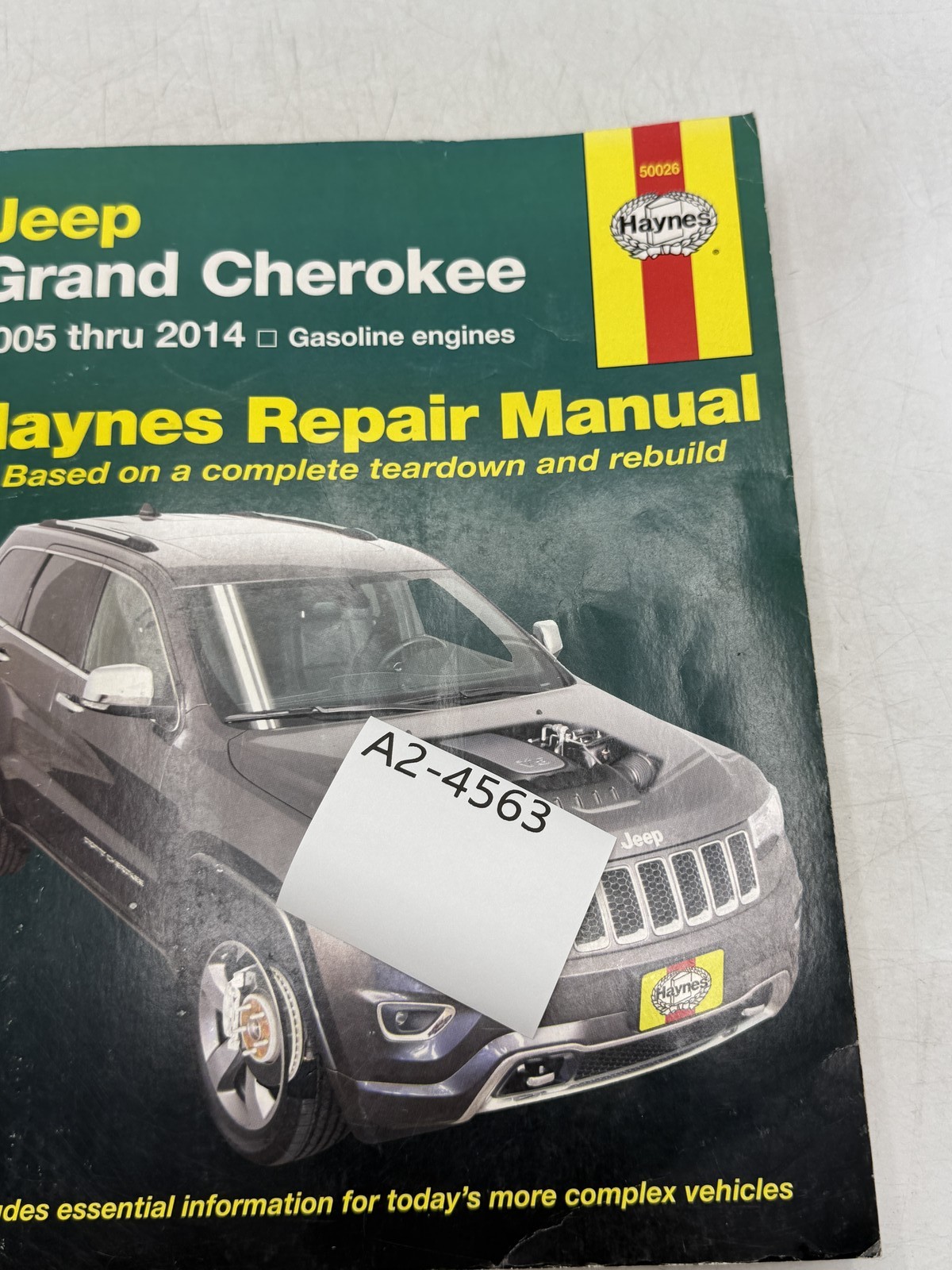 Jeep Grand Cherokee Haynes Repair Manual 2005-2014 Gasoline Engines