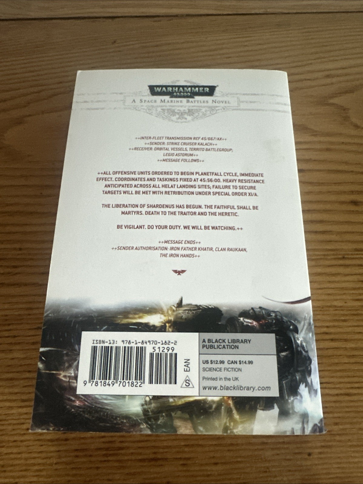 Wrath of Iron by Chris Wraight (2012, Trade Paperback)