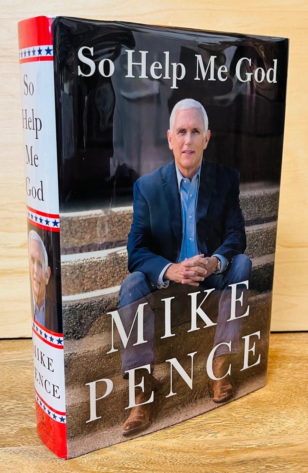 SO HELP ME GOD by VP Mike Pence SIGNED hb 1st printing UNREAD COPY!
