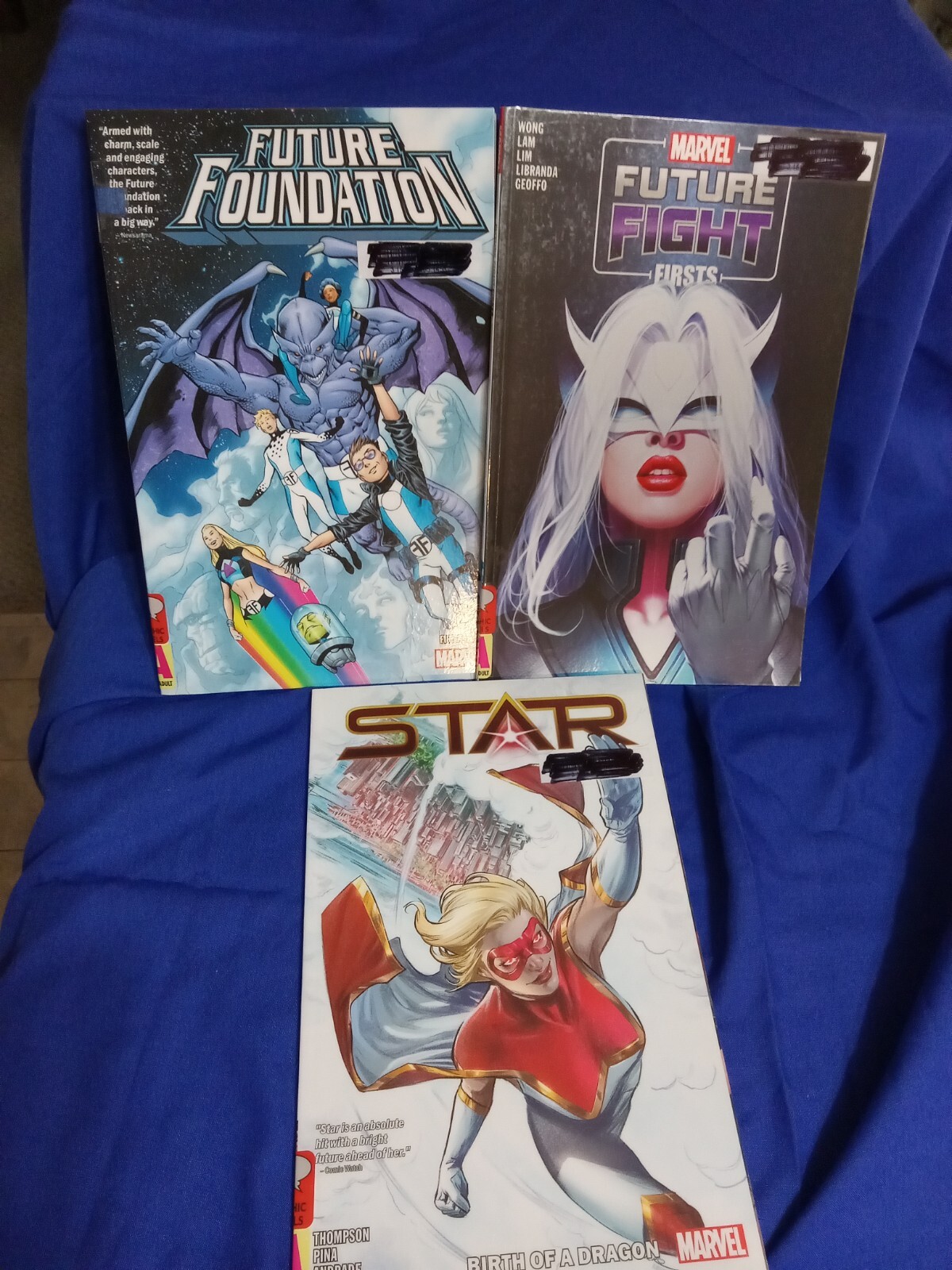 FUTURE FIGHT FIRSTS White Fox,Future Foundation,Deaths Hero,Gotham Garage,Star