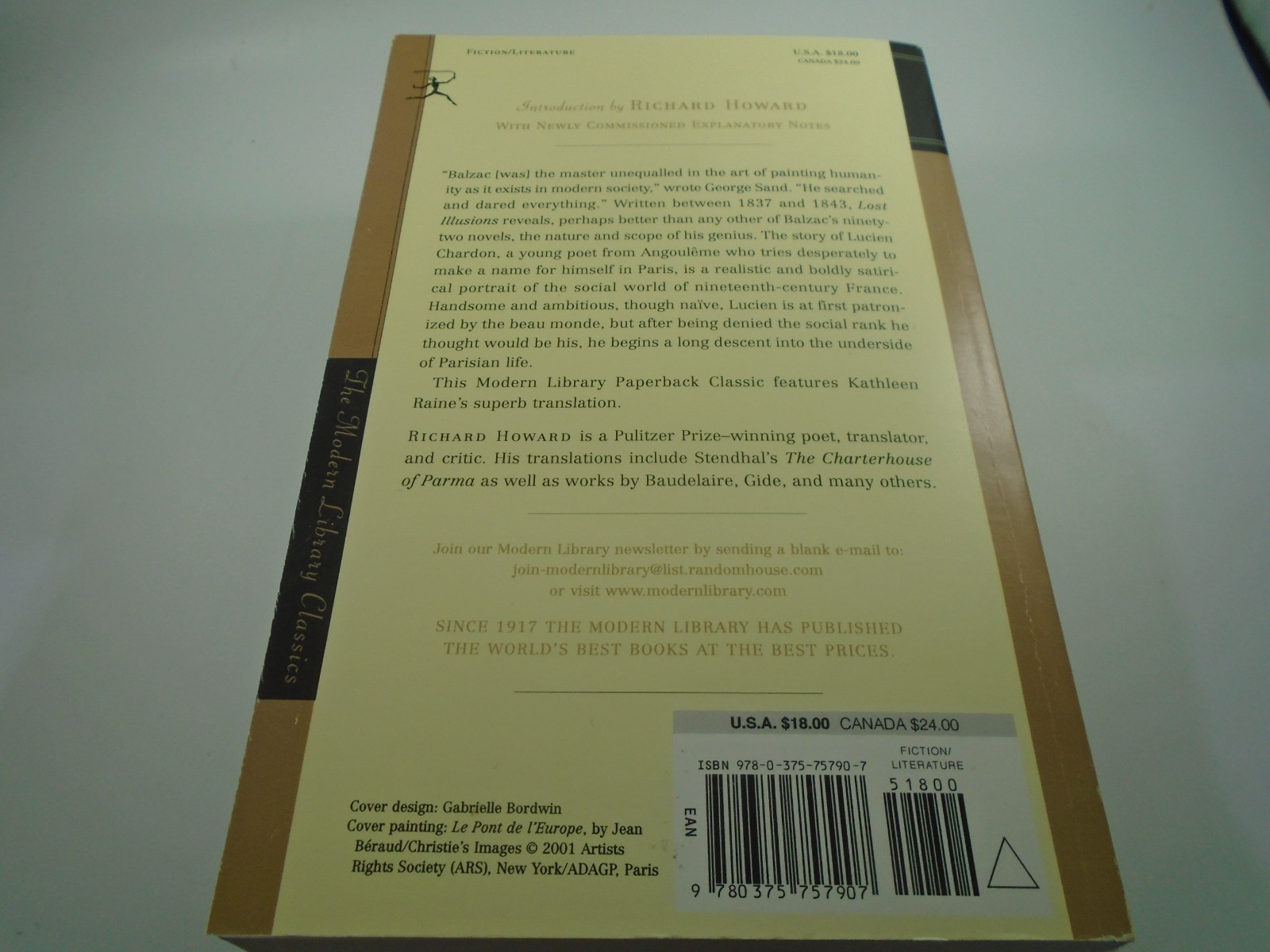 Lost Illusions by Honore de Balzac Paperback