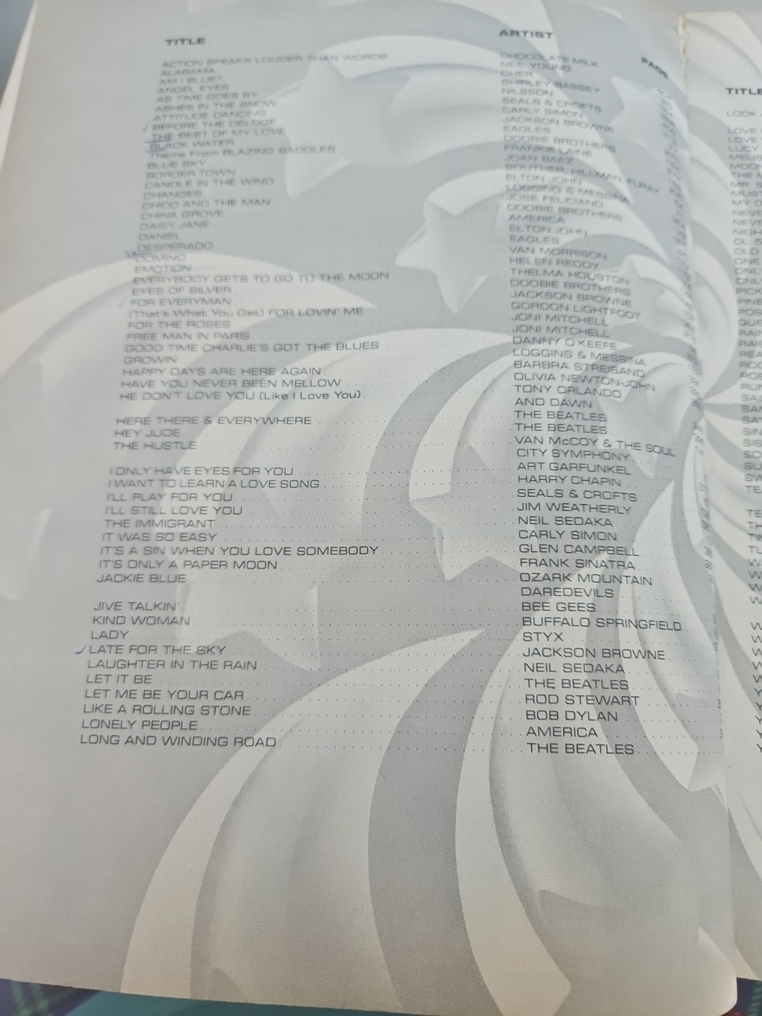 110 Super Songs Of The Super Stars Volume 2 1974 Songbook 408 Pages.