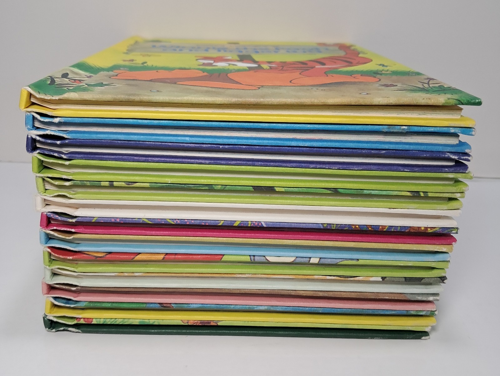 1972 Walt Disney’s Wonderful World Of Reading HC Books~EXCELLENT! Set Of 13
