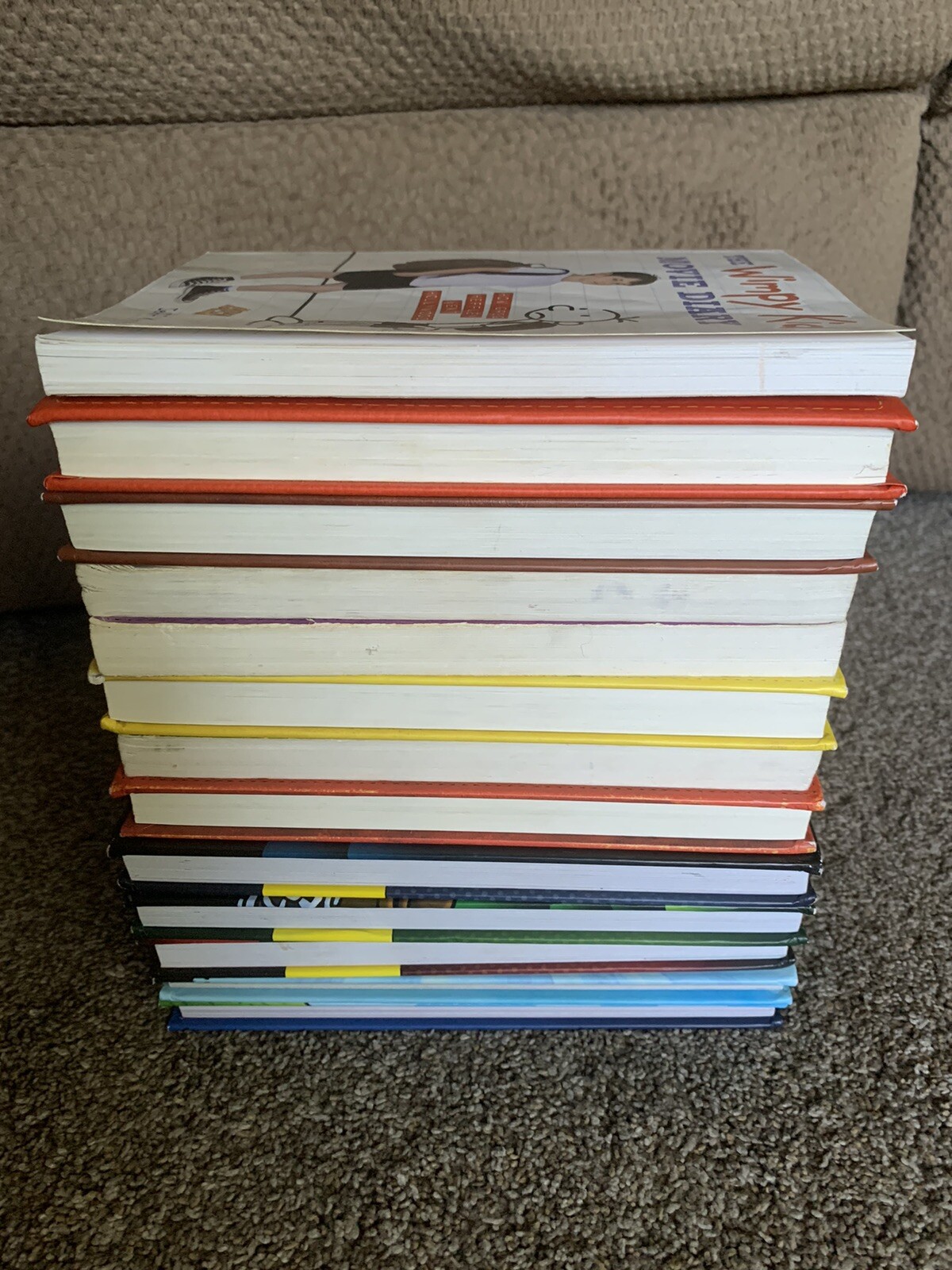 Chapter Books-Wimpy Kid-Dog Man-Cat Kid-Captain Underpants Lot Of 13 HB & PB