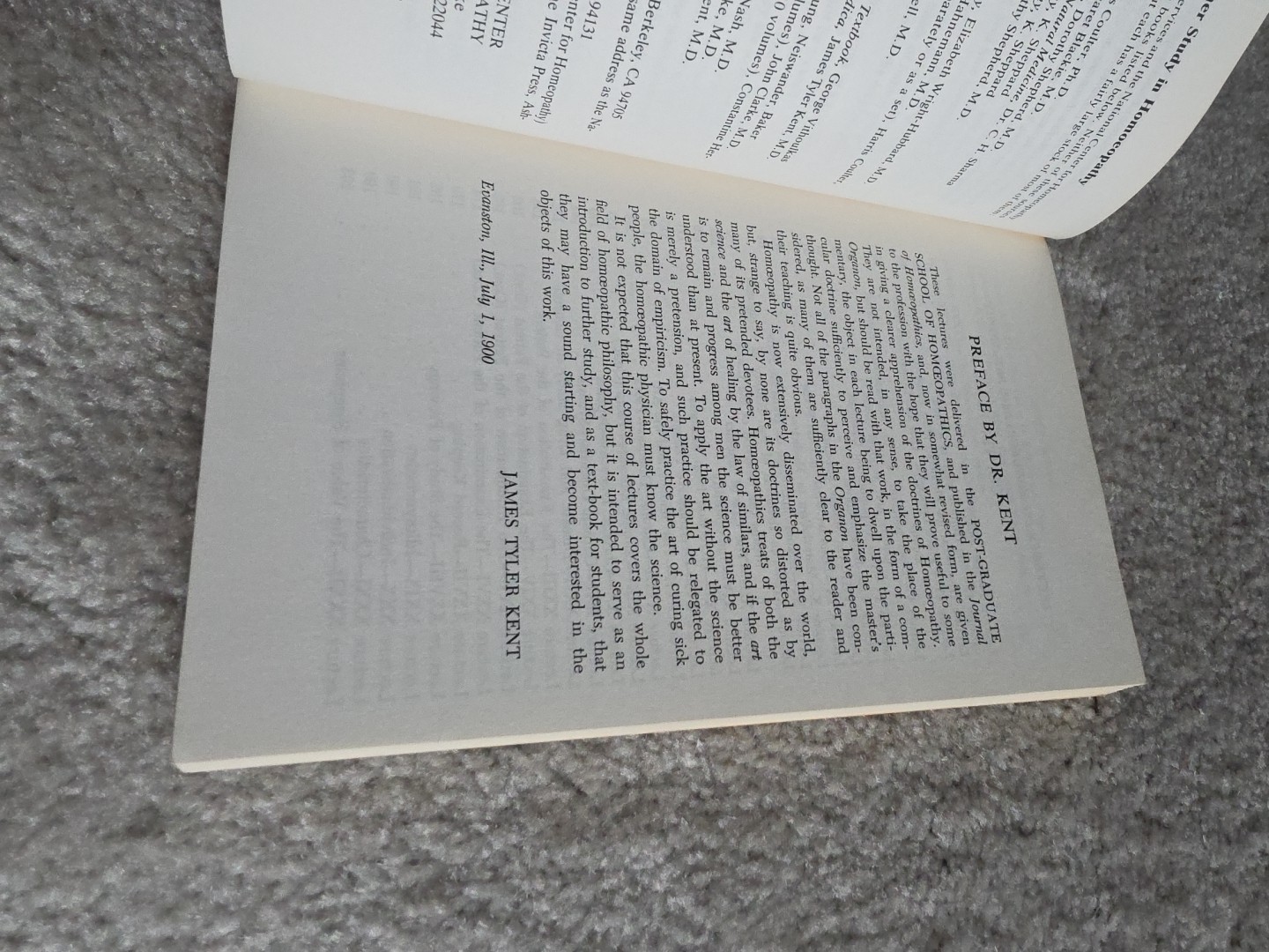 Lectures on Homeopathic Philosophy by Kent, James Tyler