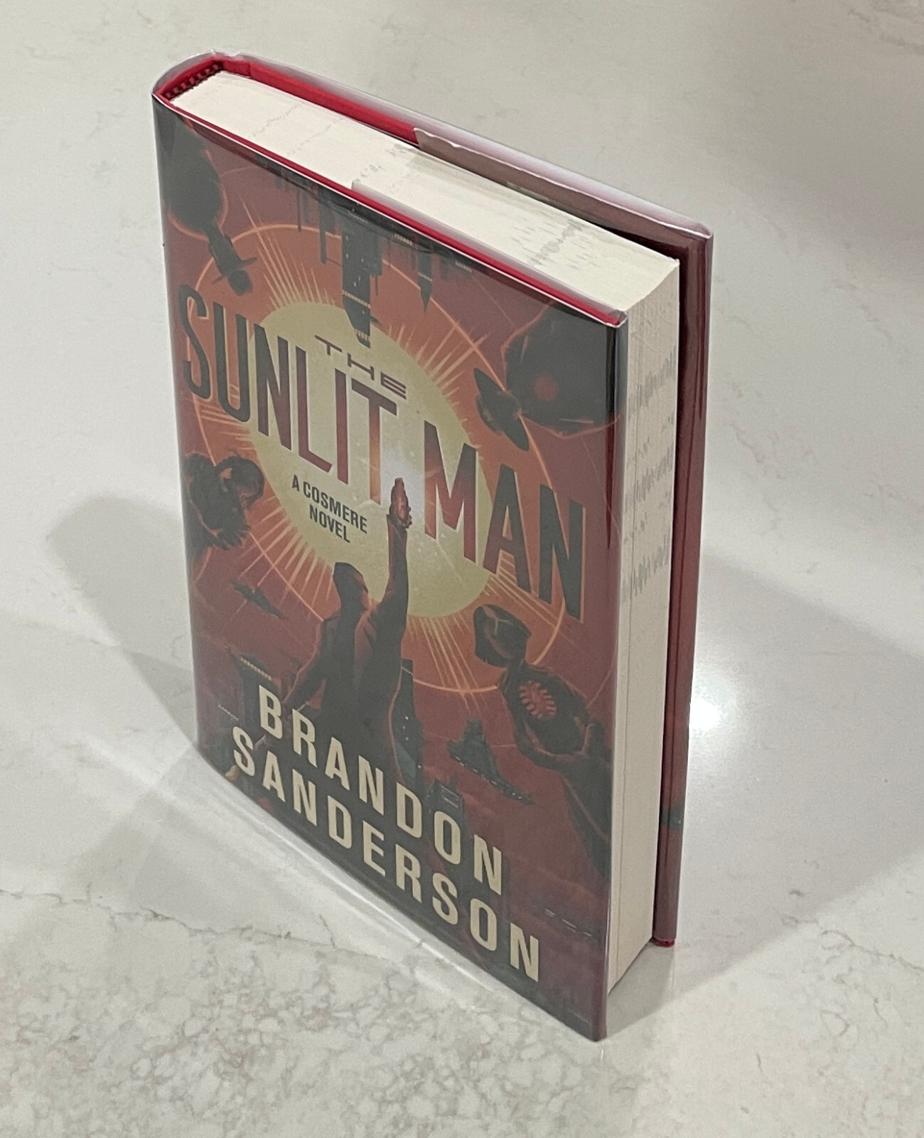 The Sunlit Man A Cosmere Novel Signed Brandon Sanderson First 1st Print Unread
