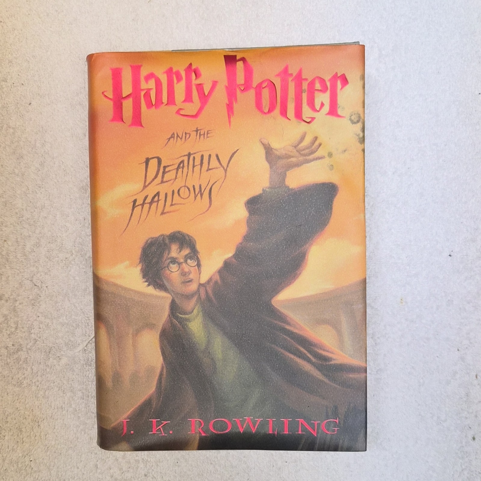 original U.S. hardcover editions of Harry Potter by J.K. Rowling