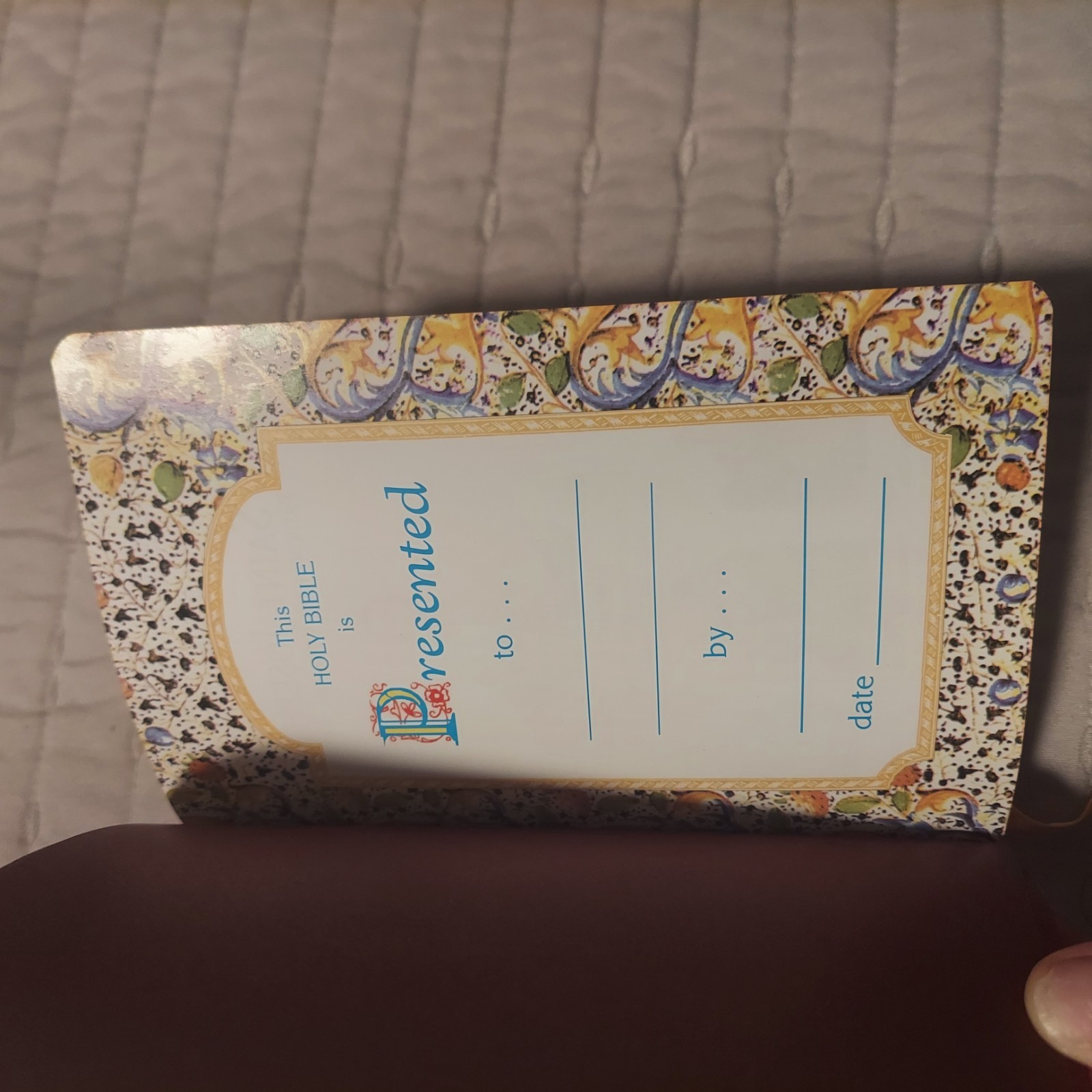 Saint Joseph Edition of The New American Bible Illustrated Simulated Leather