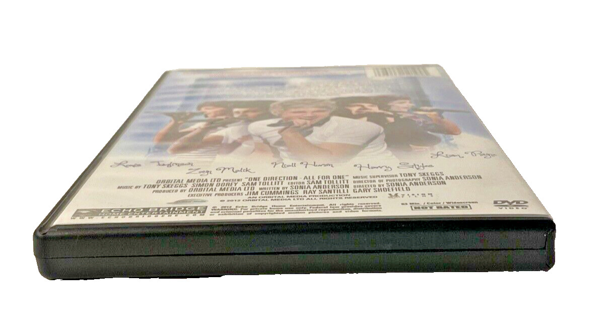 One Direction DVD and Notebook 2012 DVD Composition Book 80 Sheet Wide Ruled SEE