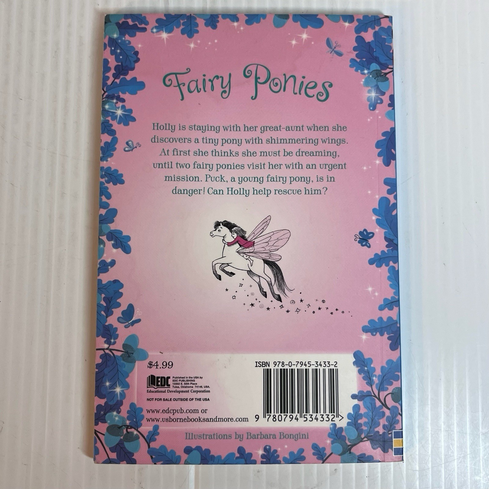 Lot of 3 Fairy Ponies Series Books Zanna Davidson Early Chapter Books Usborne