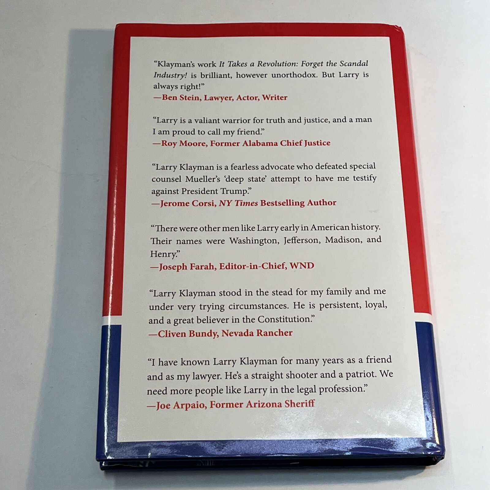 It Takes a Revolution: Forget the Scandal Industry! by Larry Klayman: New