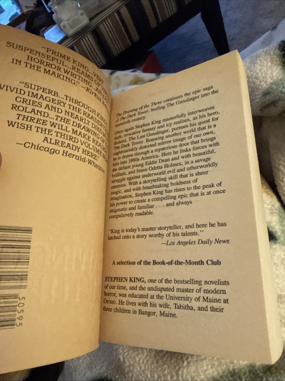 Stephen King, The Drawing Of The Three First Edition Signet Paperback Printing