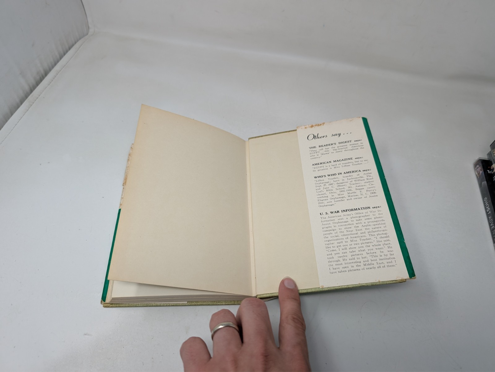 Lillian Trasher The Nile Mother Lester Sumrall Hc 1951 Christian Biography VTG