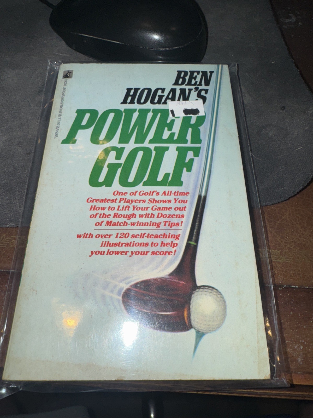 BEN HOGAn’S POWER GOLF 1948 PAPERBACK, 178 PAGES