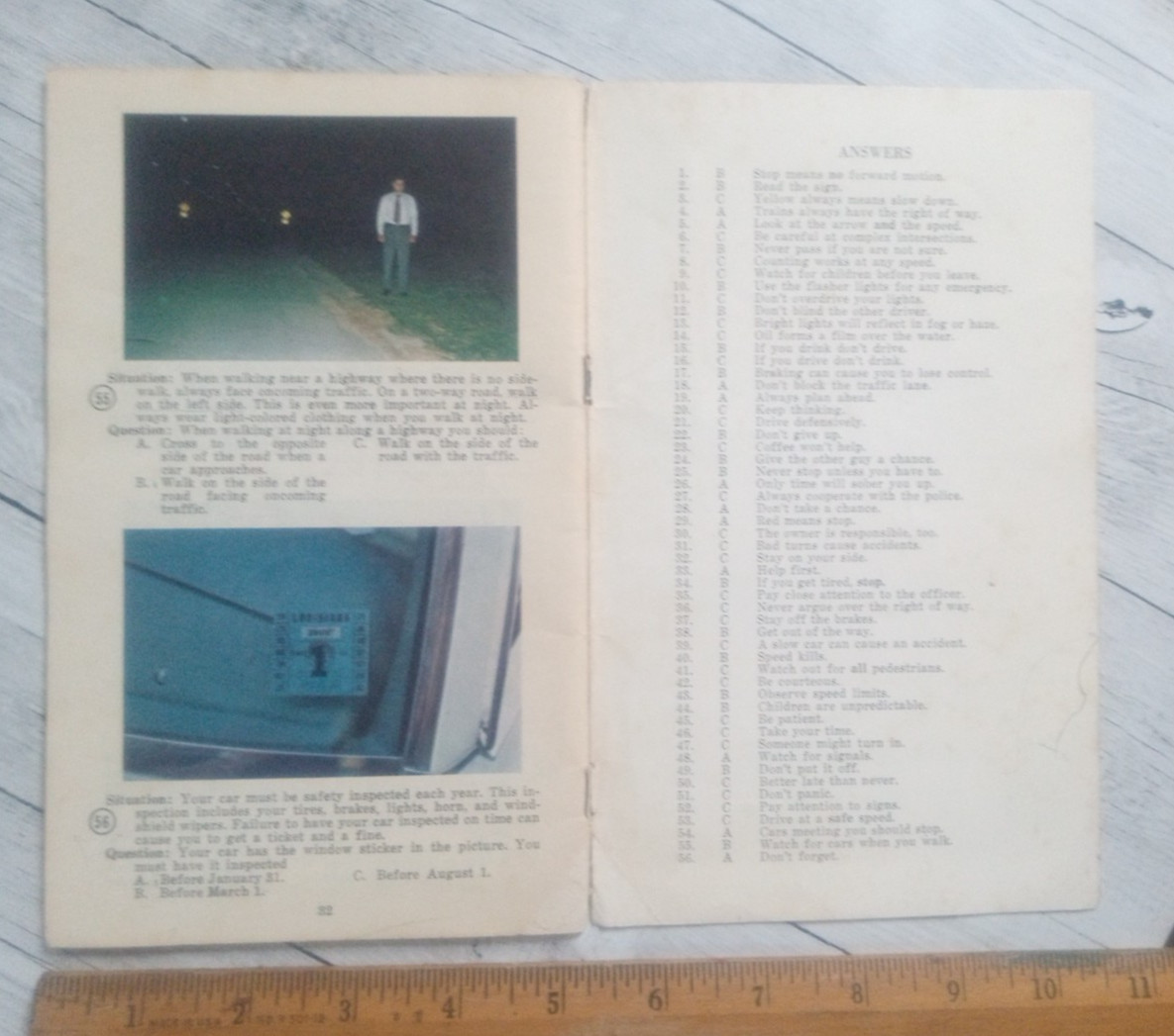 vintage booklet, Safe Driving in Louisiana , 1972, 31 pages , La Drivers Guide
