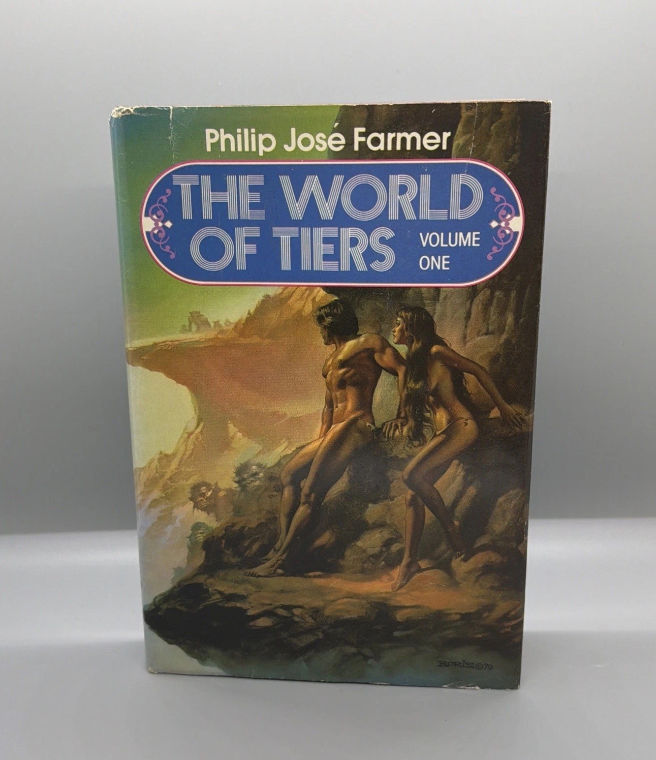 The World of Tiers by Philip Jose Farmer HCDJ Set Vol 1 & 2 Hardcover