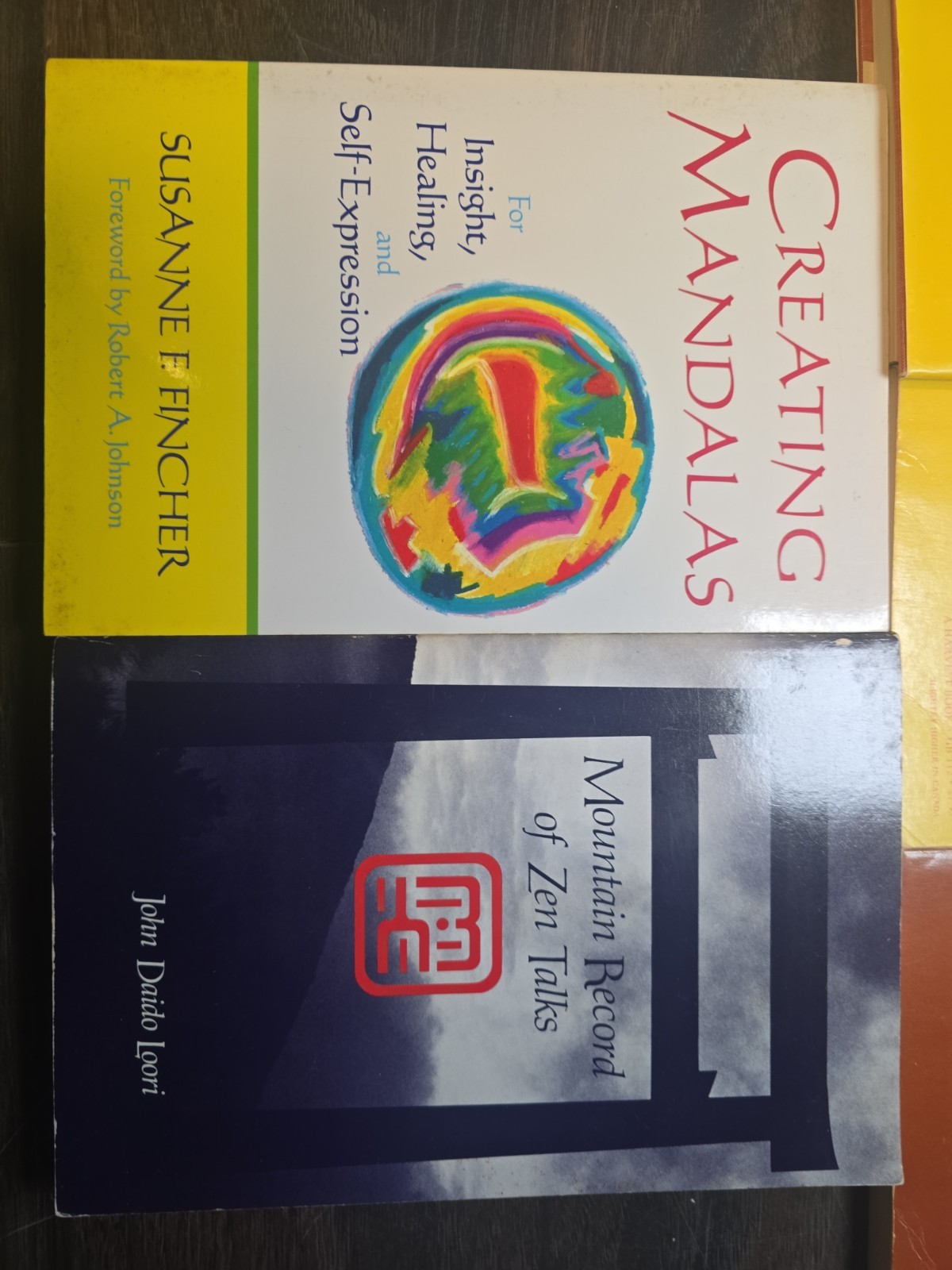 Book Lot #73 Vintage: Zen Buddhism, Koan, Mandala, Training, 4 pbs 1 hrdcover