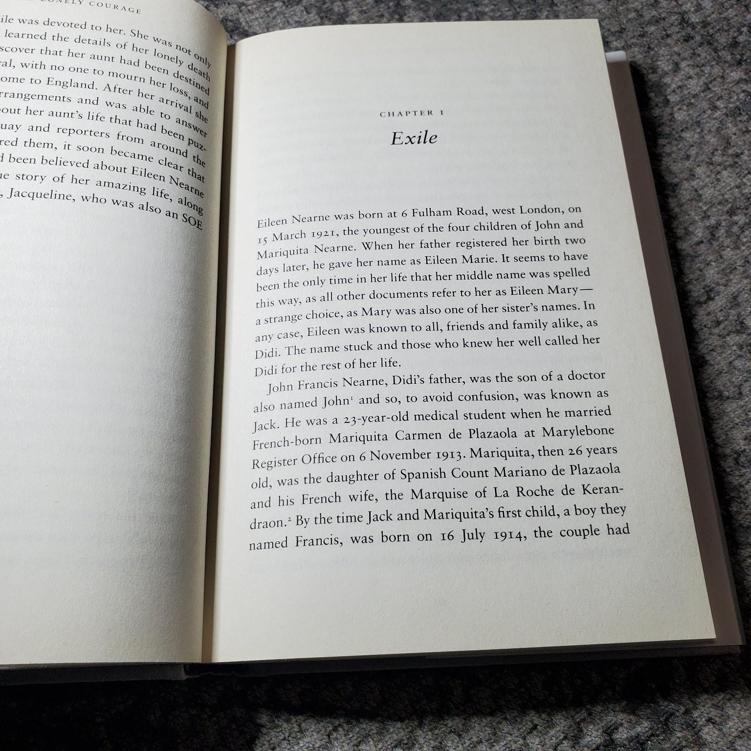 A Cool and Lonely Courage Susan Ottaway 2014 First Edition WWII Spy Hardcover