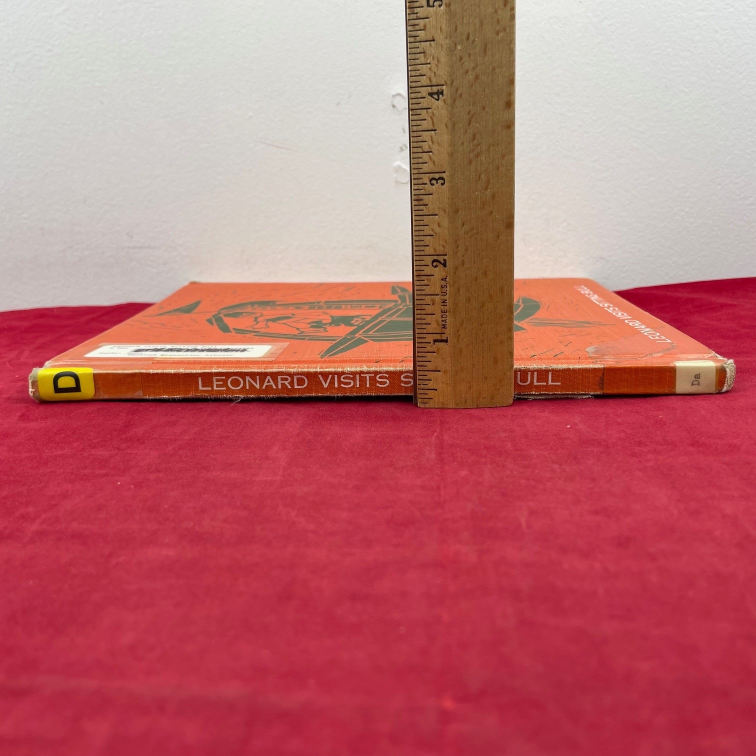 Vintage 1967 Leonard Visits Sitting Bull Gene Darby Hardcover Book – Discard