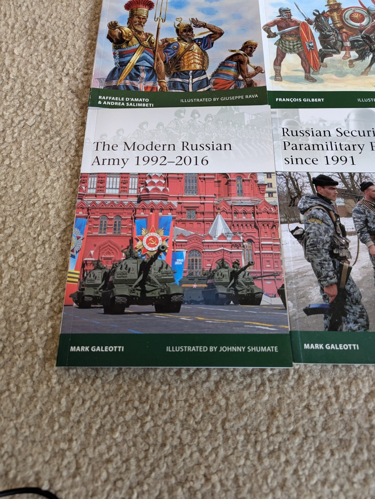 Osprey Elite Series: 4 Volumes, Osprey Publishing, Military History