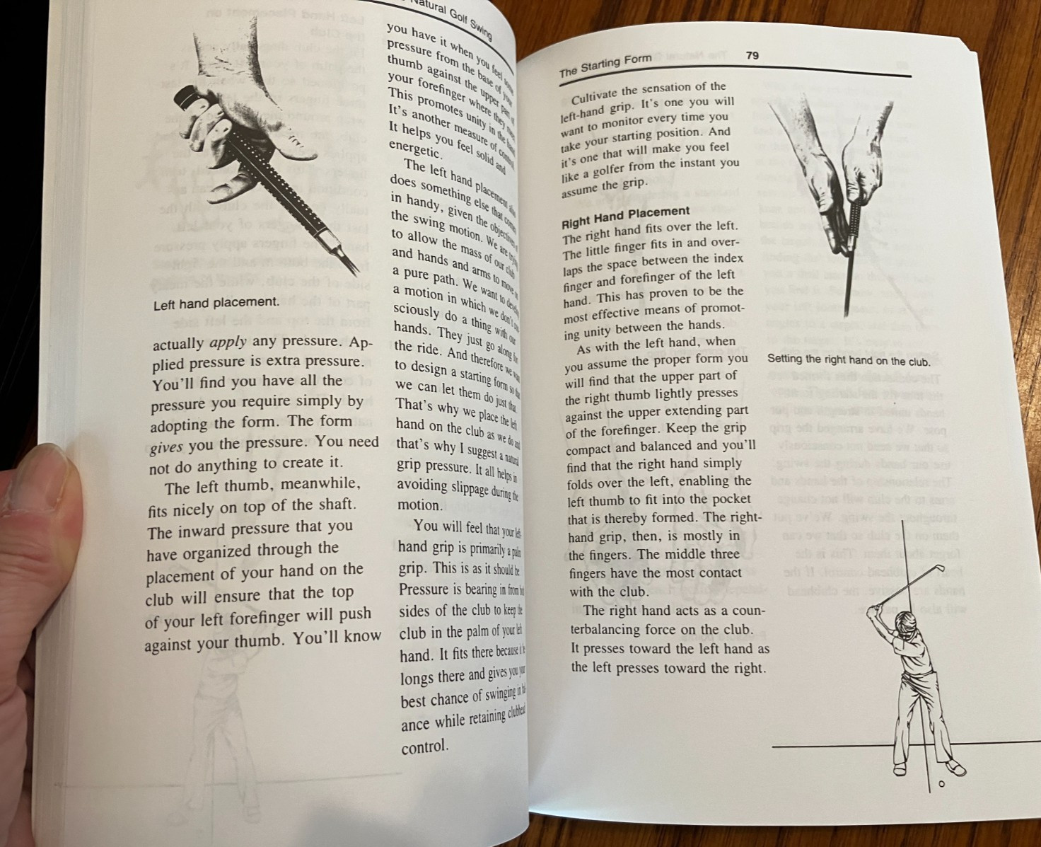 The Natural Golf Swing, George Knudson, TPB 1989