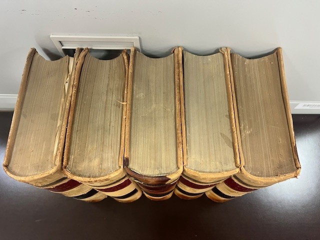Lot of 5 Federal Reporter Antique Law Books 1900s Vols 129 130 131 132 140