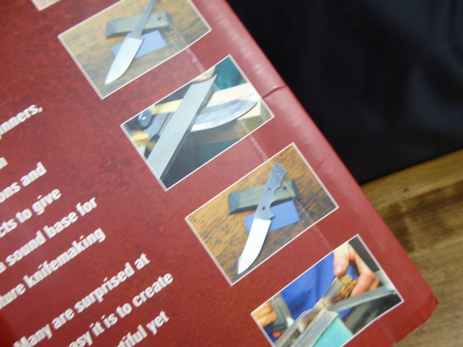 Knife Making For Beginners Book Step-by-Step Guide For Full or Half Tang 241pg