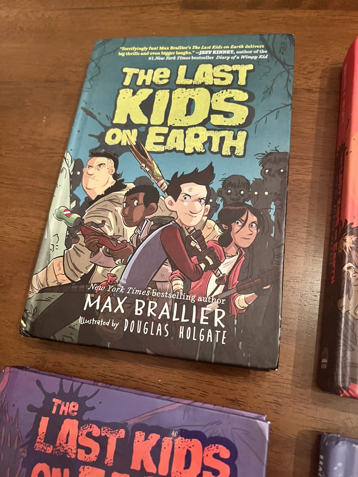The Last Kids on Earth Hardcover Illustrated Books Set of 4 (First 4 books)