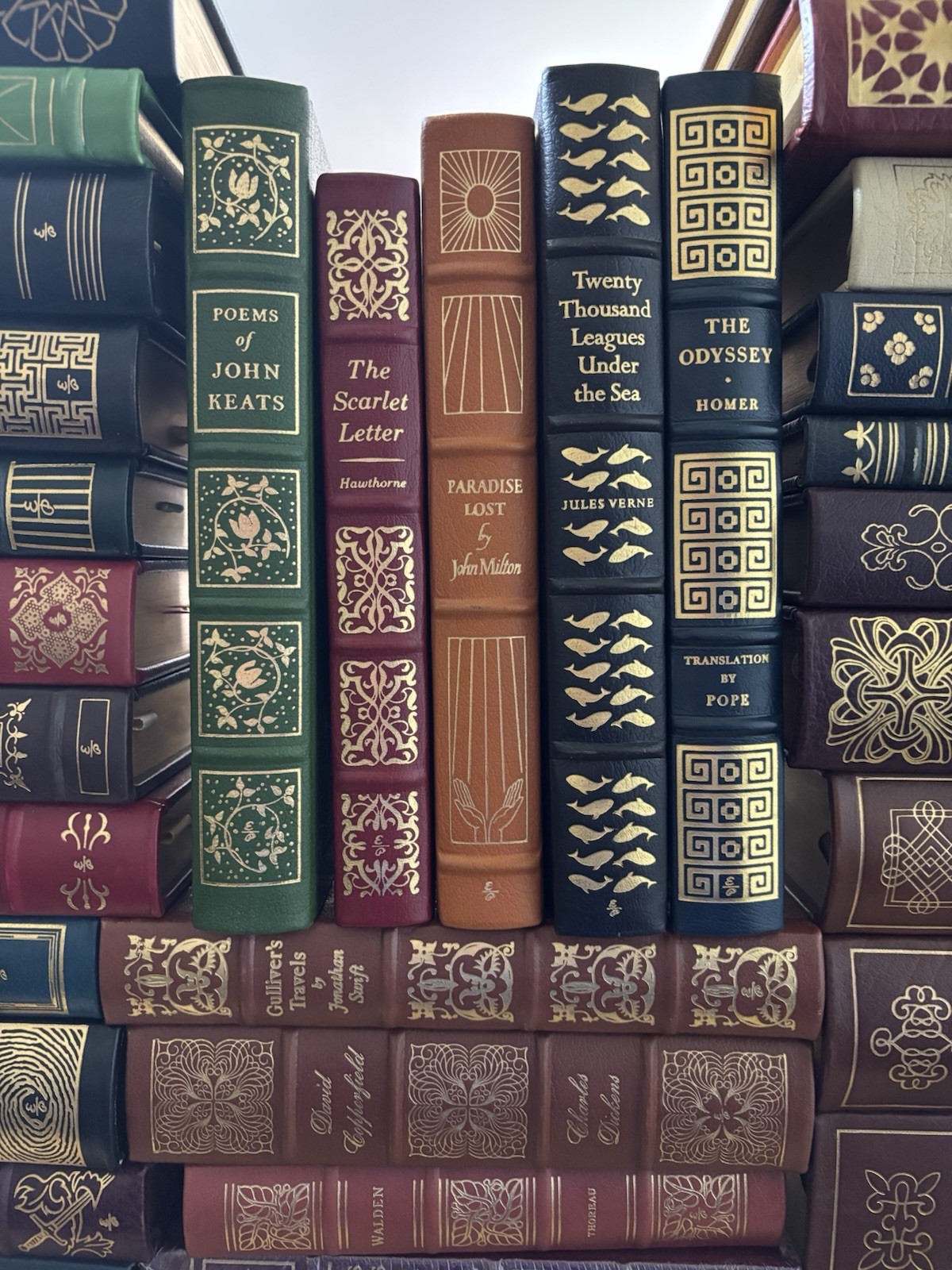 Lot 125 Easton Press 100 Greatest Books Ever Written Complete Set ALL 25 EXTRAS!