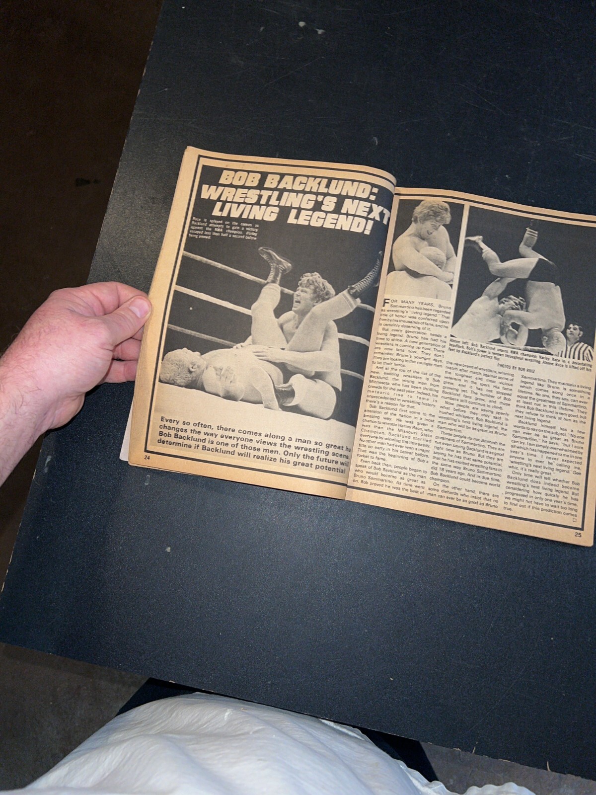 Best of The Wrestler Magazine Winter 1981 Dusty Rhodes Cover NWA WWF Mid South