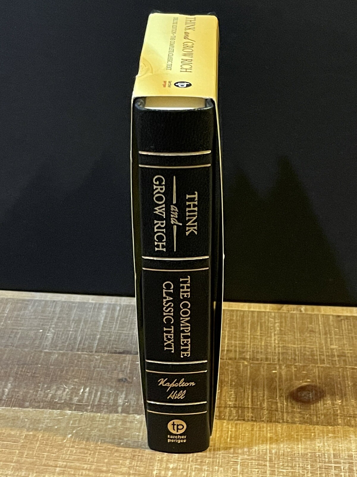Think And Grow Rich by Napoleon Hill Vegan Leather Bound Deluxe Edition