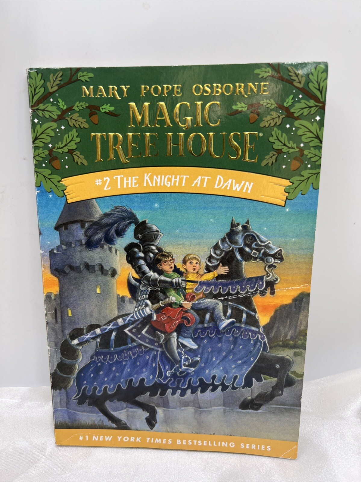 2 Book Magic Tree House Books 1-2 Dinosaurs Before Dark and The Knight at Dawn