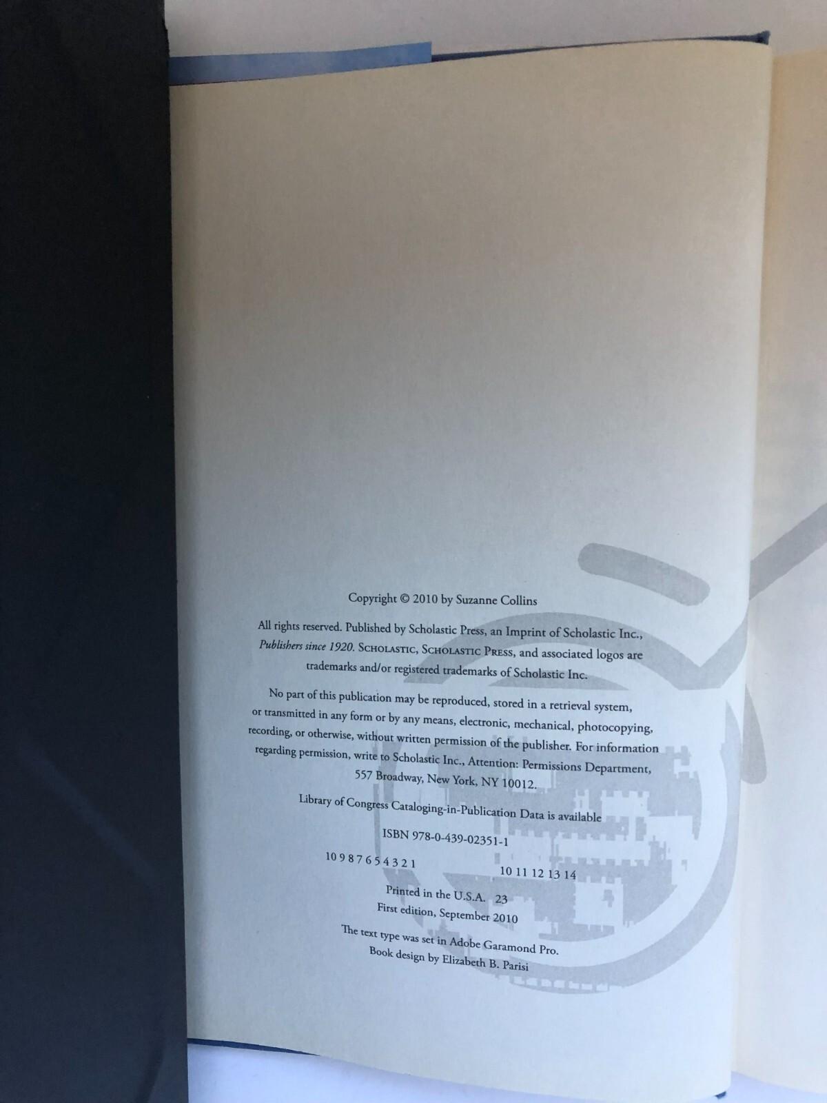 Mockingjay (1st Ed. & 1st Printing)—Suzanne Collins
