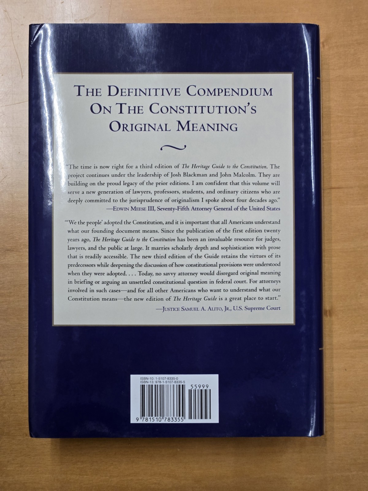The Heritage Guide to the Constitution: Revised Third Edition – Josh Blackman