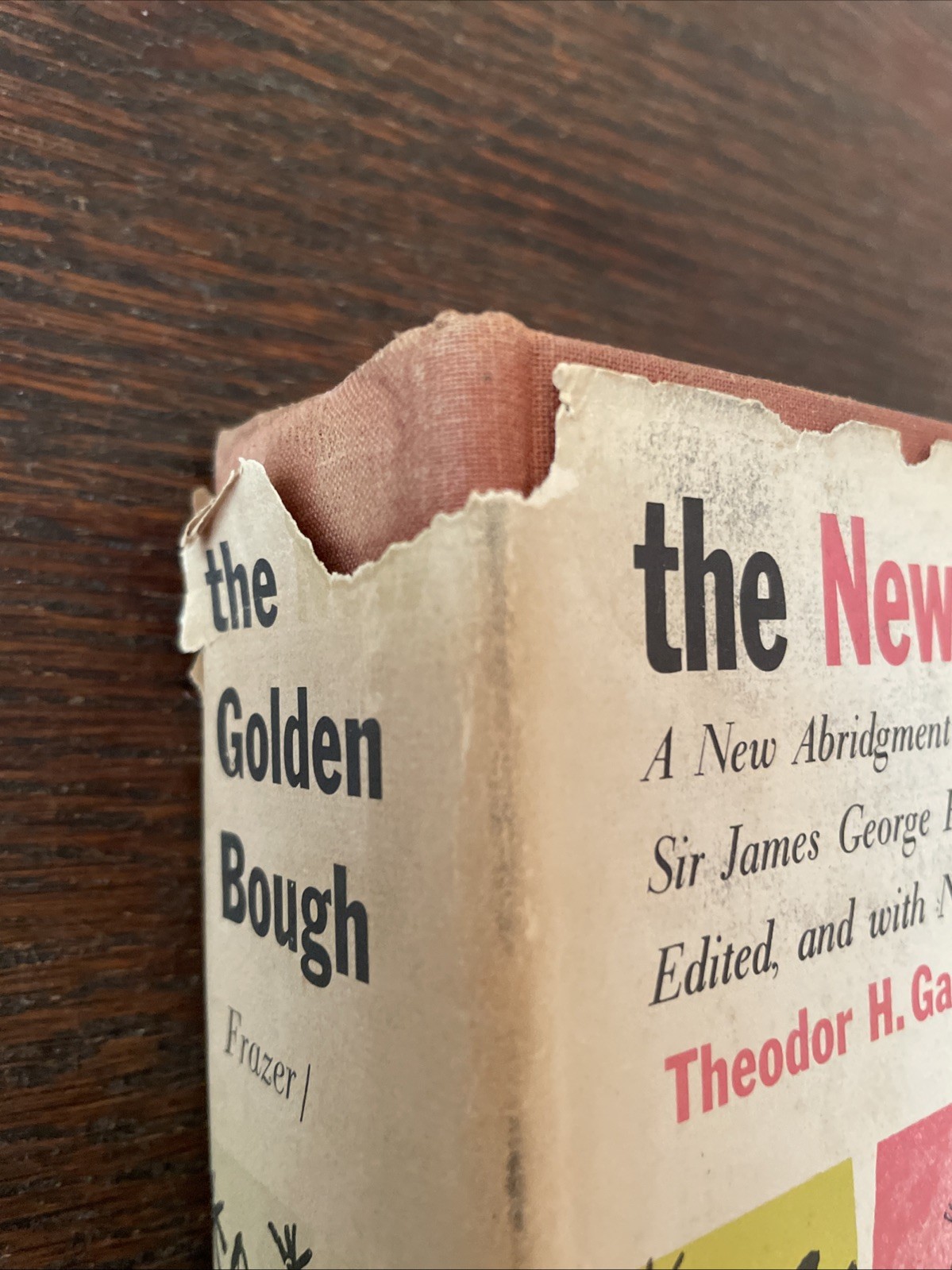 The New Golden Bough Frazer Gaster Vintage HCDJ Mythology Folklore Occult
