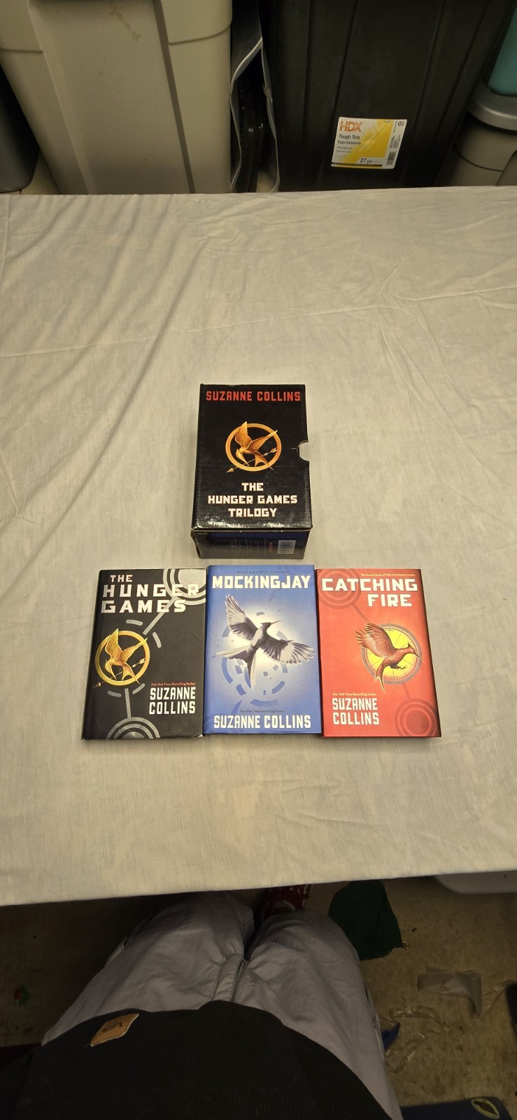 Hunger Games Trilogy Boxed Set Set by Suzanne Collins (2010, Quantity Pack)