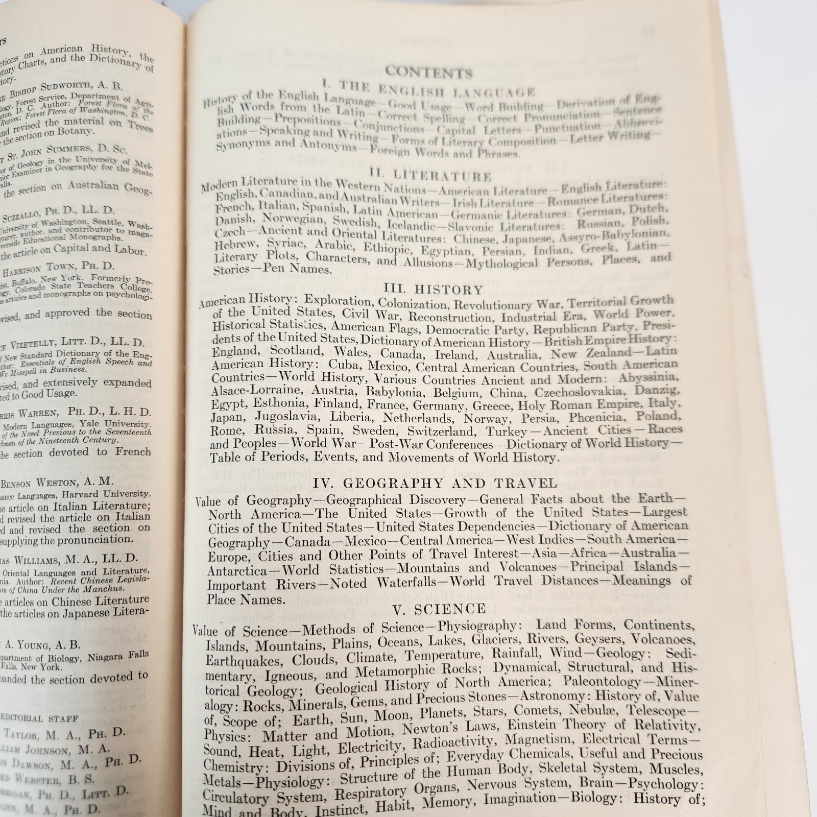The Lincoln Library of Essential Information Frontier Press 1924 Self-Education