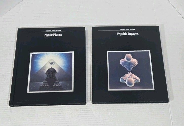 2 Time-Life Books Mysteries Of The Unknown Psychic Voyages & Mystic Places