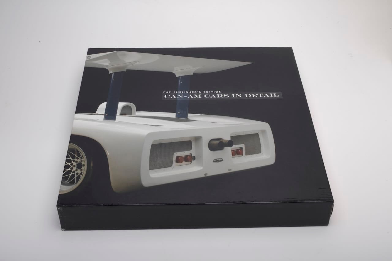 Can-Am Cars In Detail Publisher’s Edition Signed: Constructors & Authors, #153