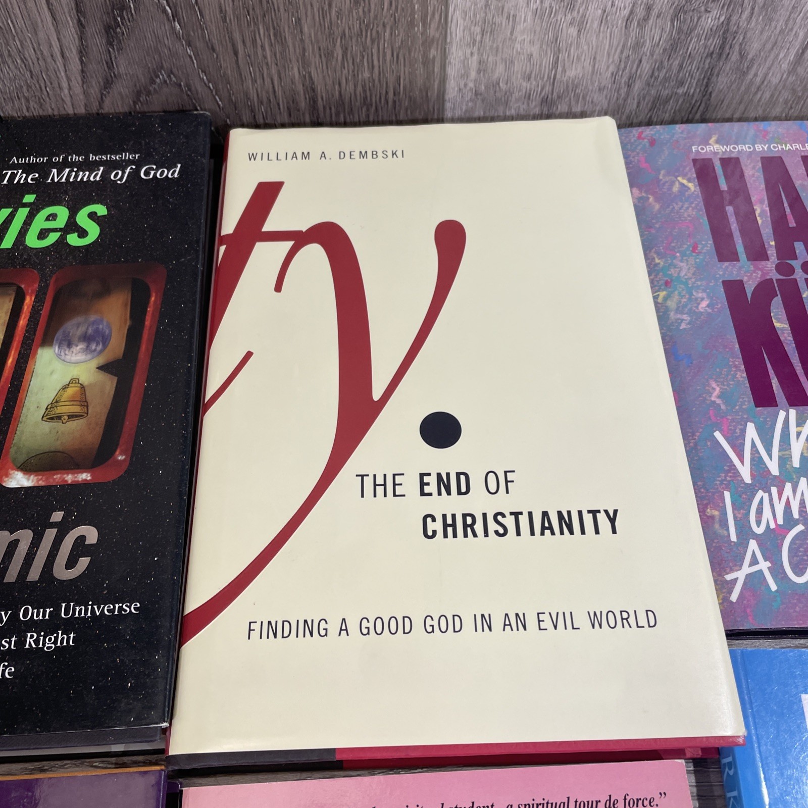 Christian Theology Philosophy Book Lot Against Atheism Apologetics 8 Books