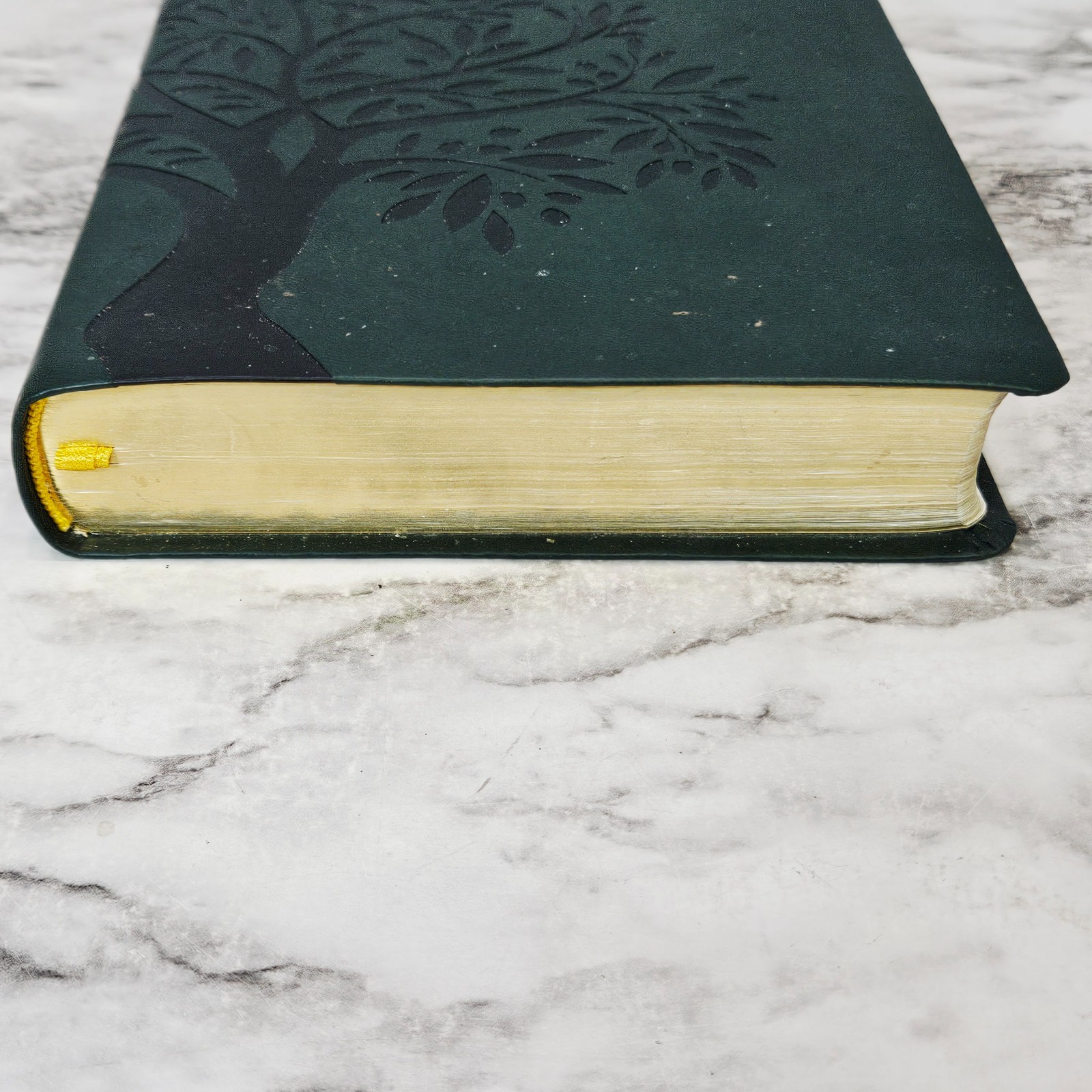 Messianic Jewish Family Bible Tree of Life Version TLV Gold Gilt Dark Green Tabs
