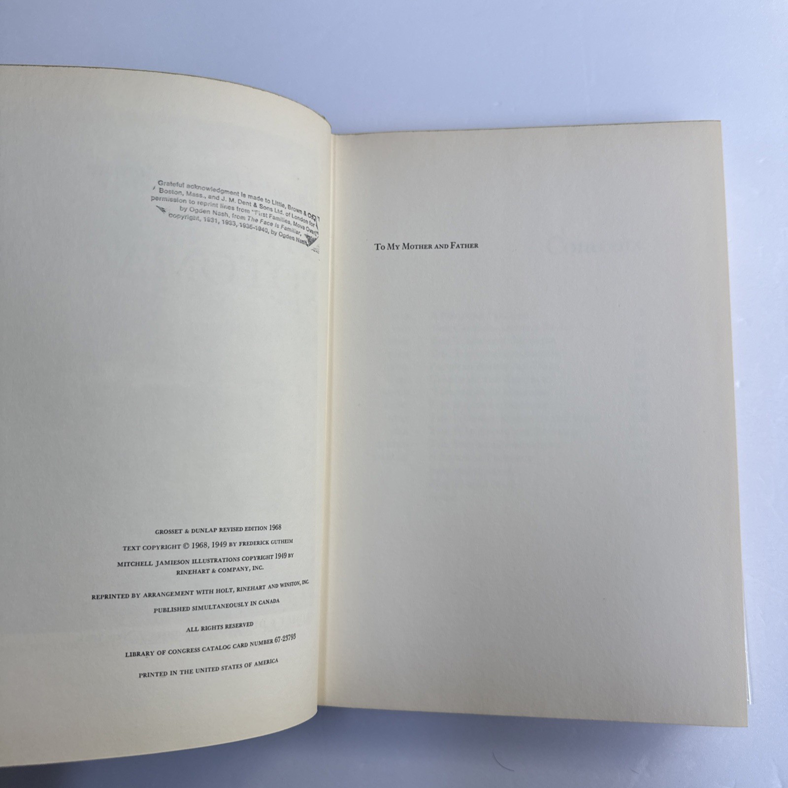 The Potomac By Frederick Gutheim Revised Illustrated Edition 1968 HC/DJ