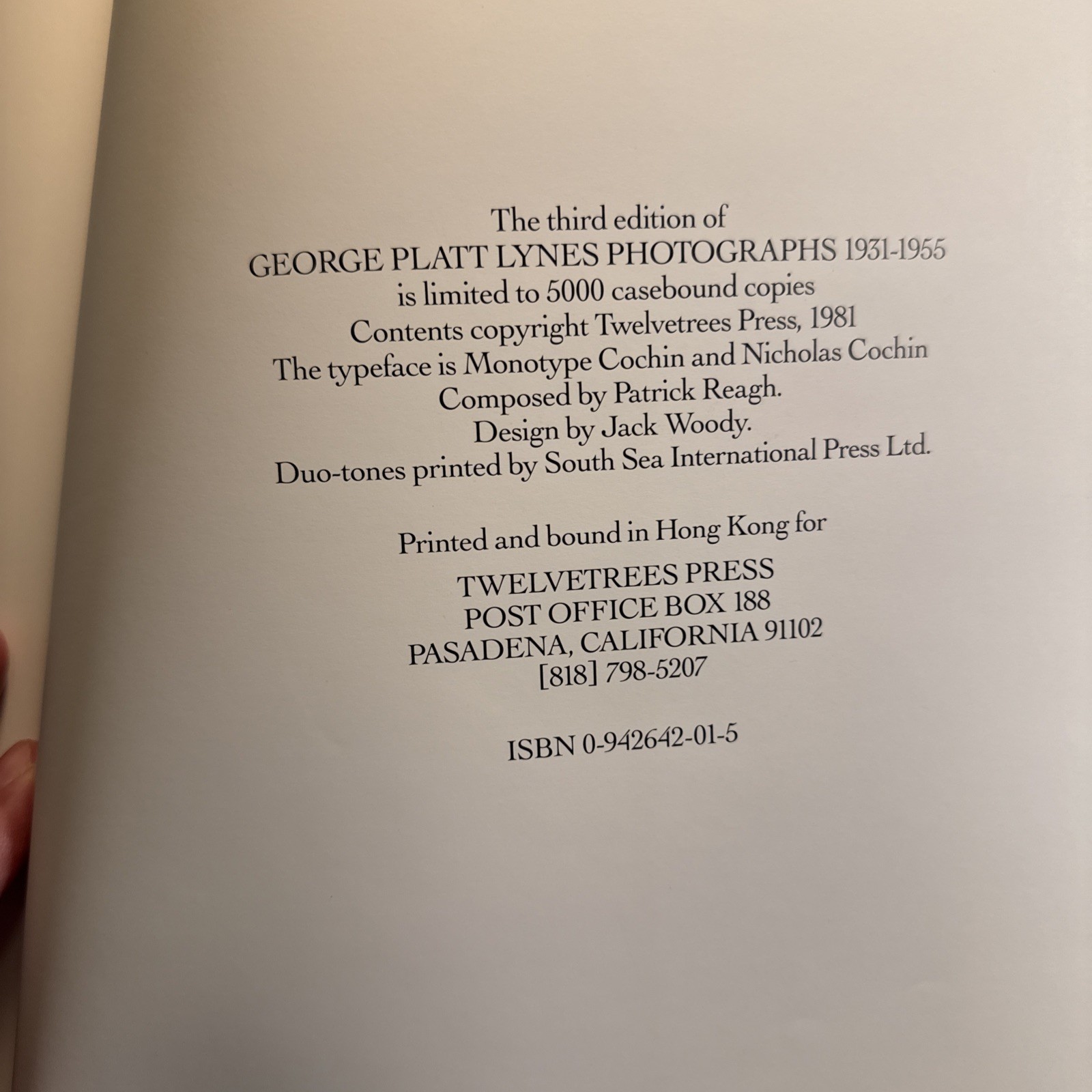 GEORGE PLATT LYNES: Photographs, 1931-1955 (HC, 1981) Full-page 11×14 Photos!