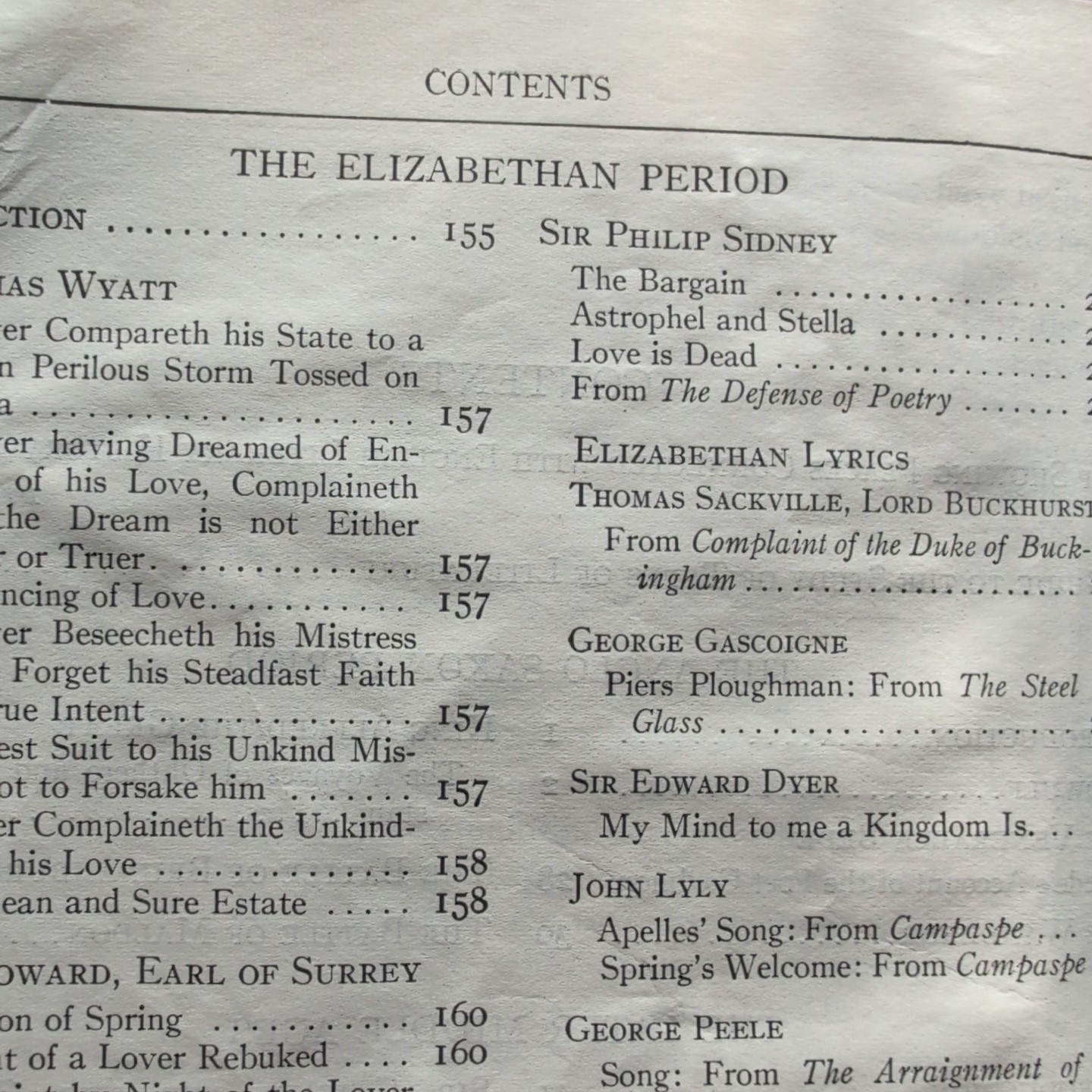 Vtg 1928 AQ British Poetry & Prose Hardcover Ornate Book Elizabethan Anglo-Saxt