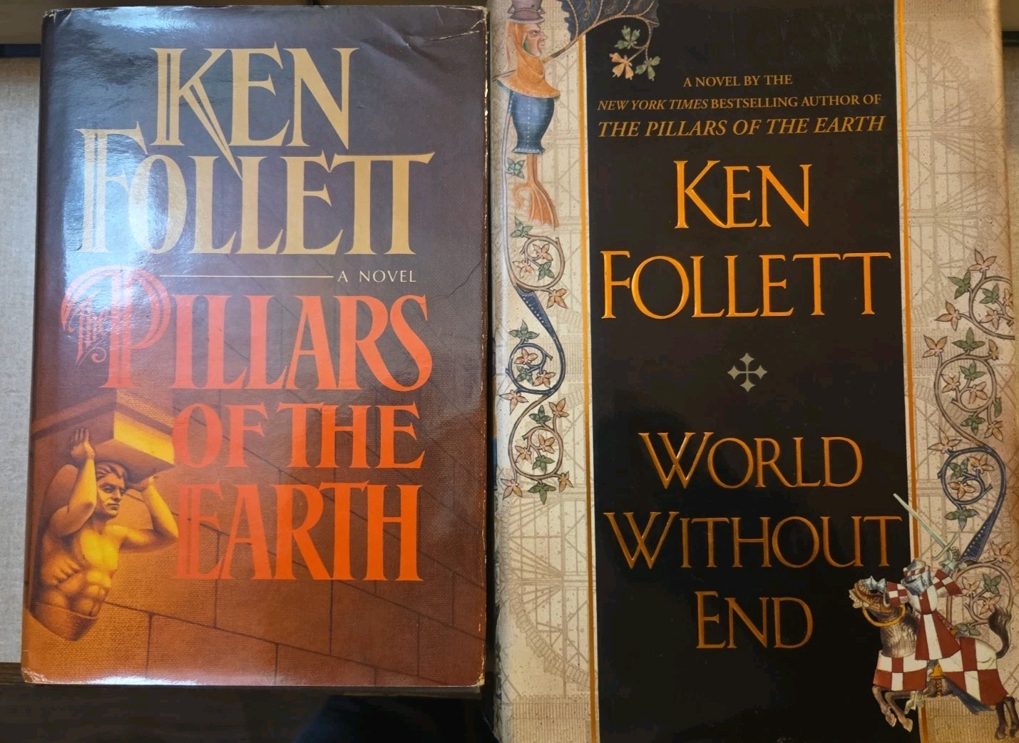 5 Lot Ken Follett ~ Complete KINGSBRIDGE Series ~ ALL Hardcover